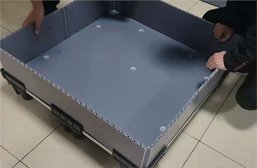 蜂窝板围板箱-物流围板箱-折叠围板箱-塑料围板箱-吹塑围板箱-一个