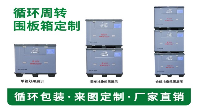 循环包装围板箱