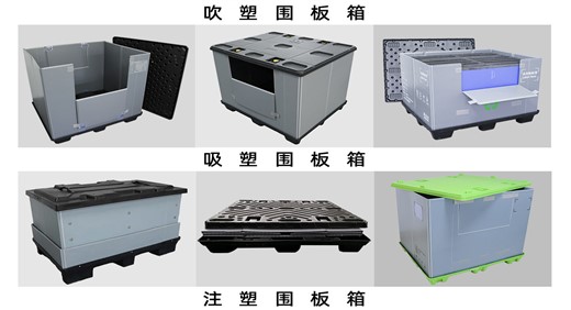 吹塑围板箱注塑围板箱吸塑围板箱