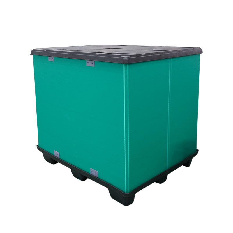 绿色围板箱大型包装器具